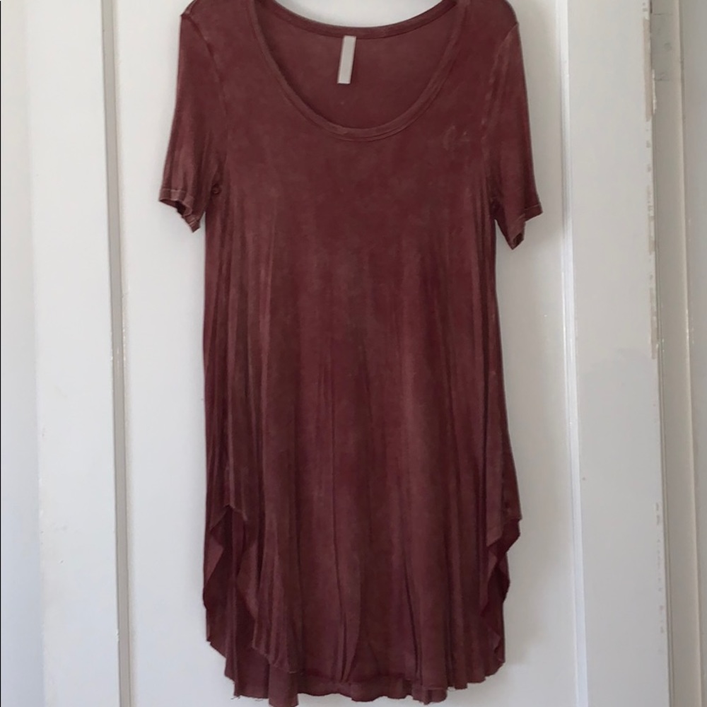 Size small t shirt dress